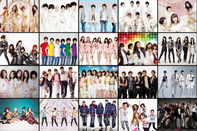 Một số nhóm nhạc thuộc thế hệ thứ 2 nổi tiếng của K-pop có thể kể tới Boa, Bi-Rain, DBSK, Big Bang, SNSD, 2NE1,...