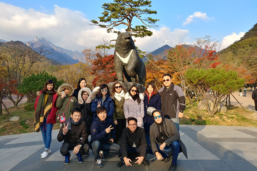 Một số du học sinh VN đang học chuyên ngành ở trường Tongwon