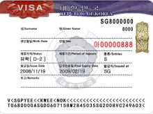 điều kiệm visa thẳng du học Hàn Quốc