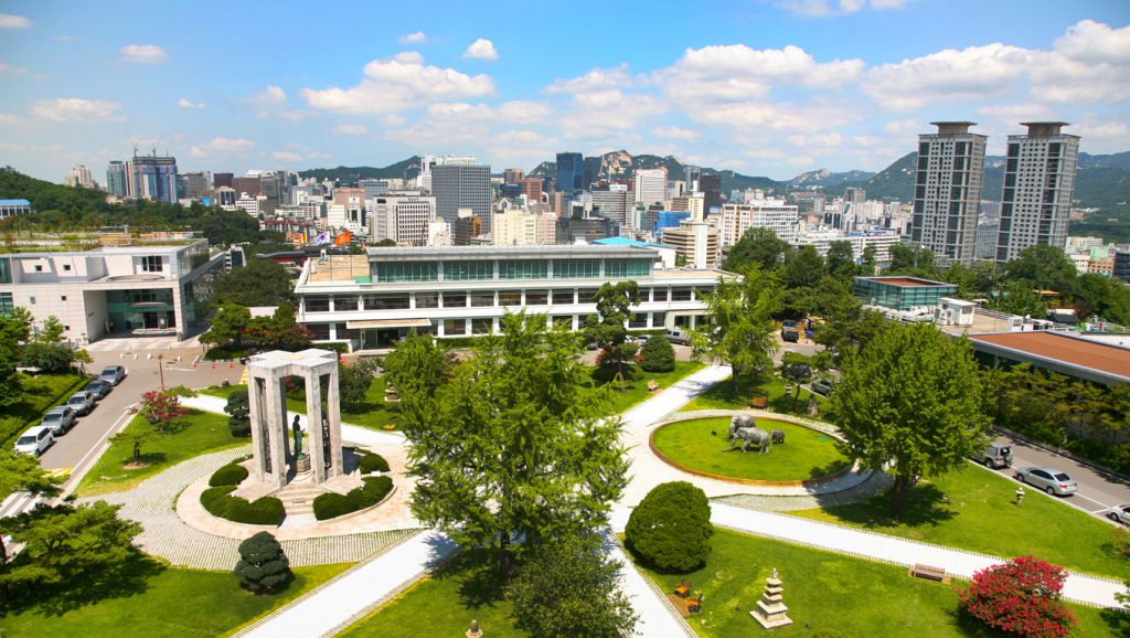 Khuôn viên trường đại học Dongguk