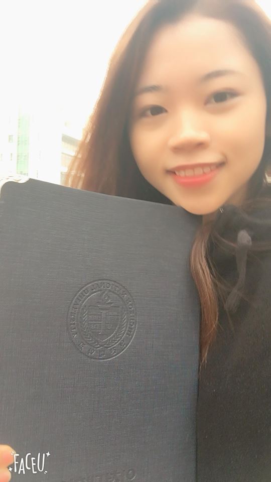 Nguyễn Hải - tân sinh viên trường đại học Incheon