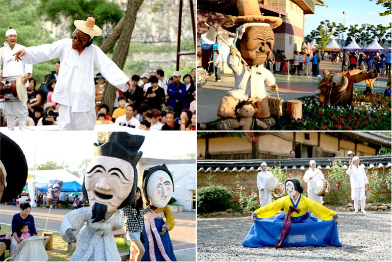 Lễ hội múa mặt nạ ở Andong – Hàn Quốc