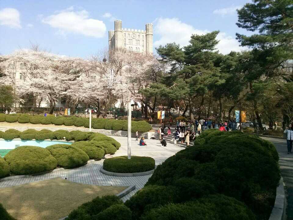 Kyunghee nổi tiếng là trường có view đẹp nhất Seoul