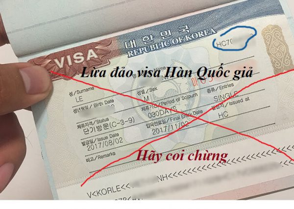 Rất nhiều người bị rơi vào vòng xoáy lừa đảo visa Hàn Quốc giả lên đến 200 triệu