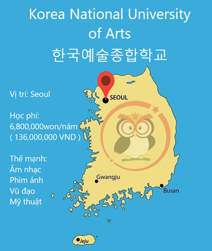 Đánh giá đại học nghệ thuật quốc gia seoul