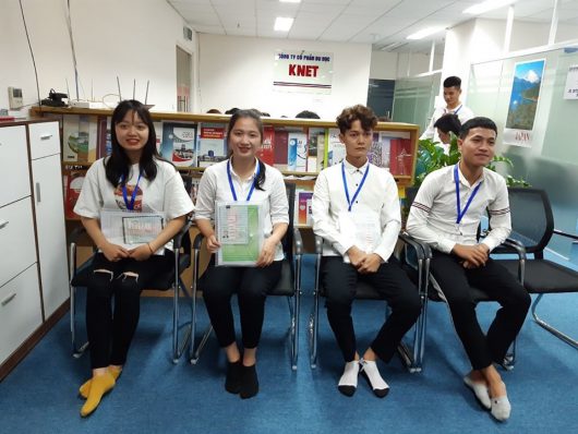 Học sinh tại Knet nhận được visa du học Hàn