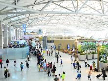 Sân bay quốc tế Incheon ở Seoul, Hàn Quốc - Ảnh: AFP